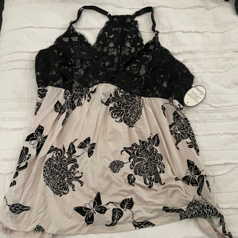 Soma Lace Cami Sleep Shirt